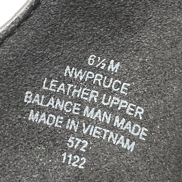 Nine West Womens 6.5 Pruce Black Leather Classic Block Heel Sandals Heels Shoes - Picture 15 of 15